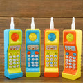 Children's sound and light educational toy with cartoon animal design showing colourful buttons and lights