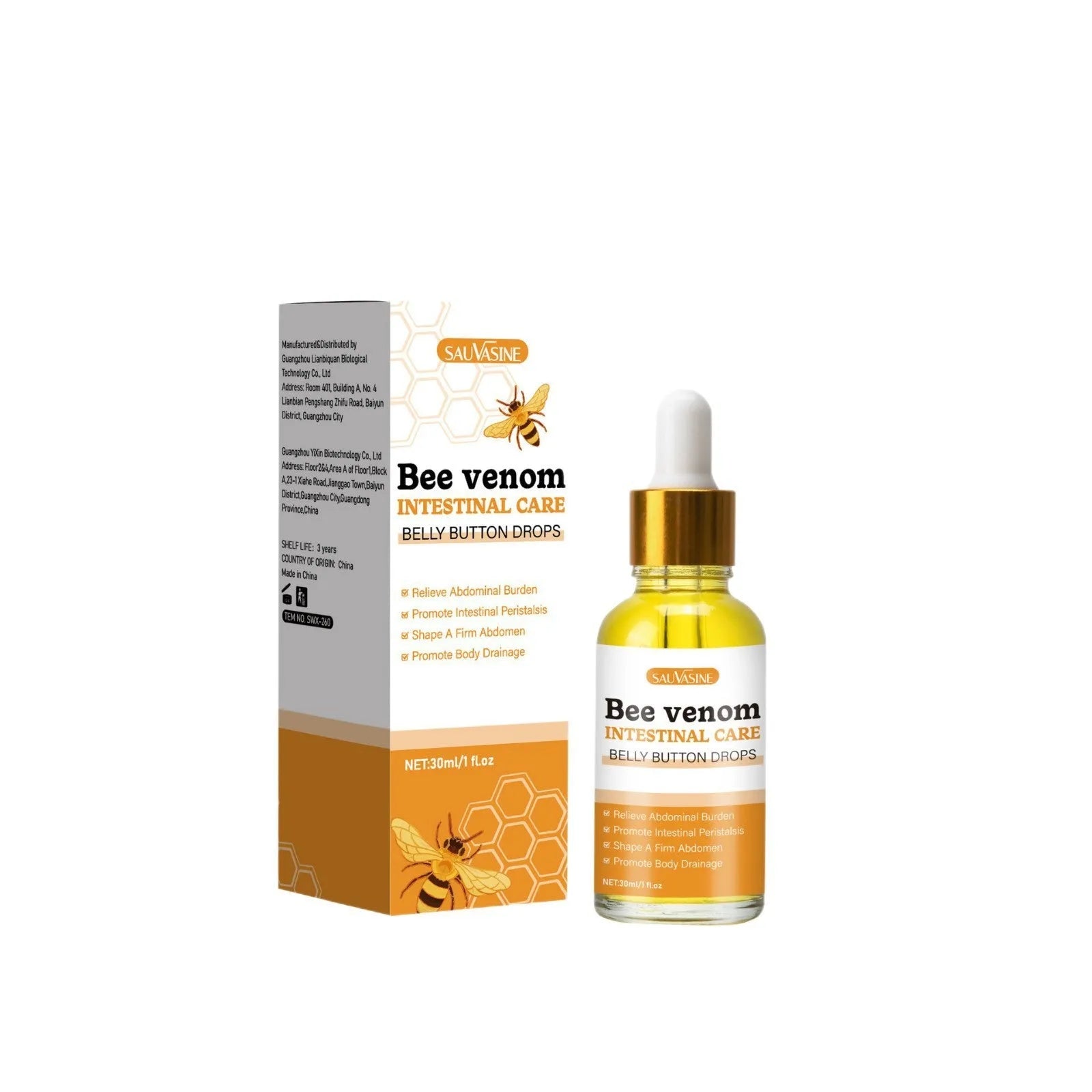 Bee Gentle Cleansing Facial Essence 30ml bottle with SWX260 formulation for skin hydration