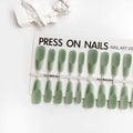 40PCS space French manicure nail stickers in retro Chinese style with ultra-thin seamless finish