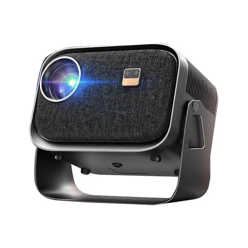 Portable Android 4K Full HD projector with mobile phone screen mirroring capability