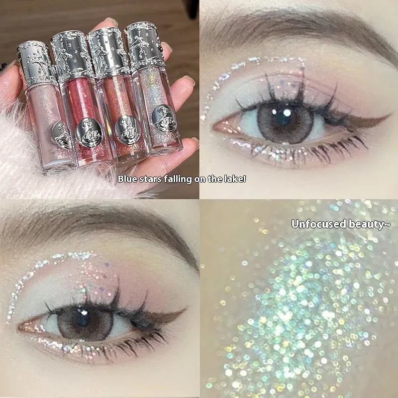 Ballet Liquid Eye Shadow in one of five glittering colour variants including Sakura Field and Nutcracker.