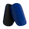 PU mini shin guards for sports in black, white, red and blue colours