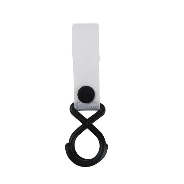 Nylon luggage velcro hook for OPP bag tags in multiple colour options.