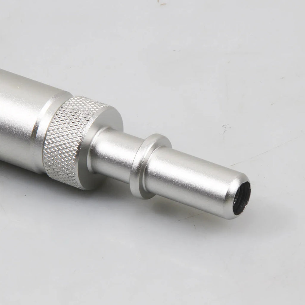 Silver metal VAS6262-9 transmission refuelling joint for 0CK 0B5 MTF fluid service tool