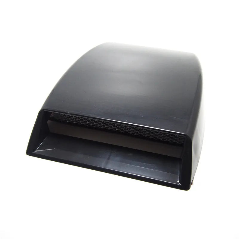 Car dashboard decorative air vent accessory in ABS plastic showing black, white, and silver colour options