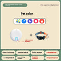 GPS pet tracking device attached to a dog collar for anti-loss location.
