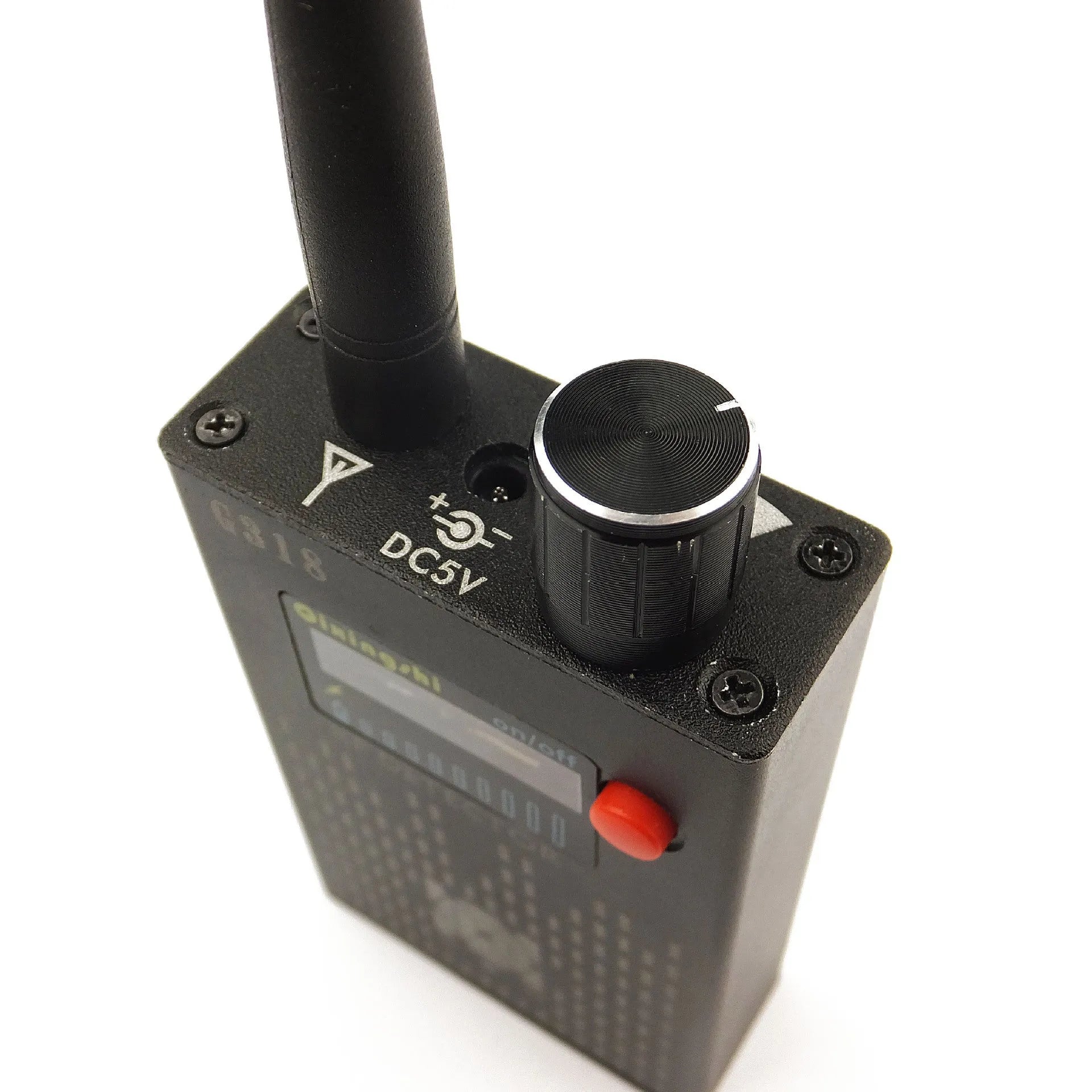 G318 professional signal detector measuring 102 x 52.5 x 21.5 mm