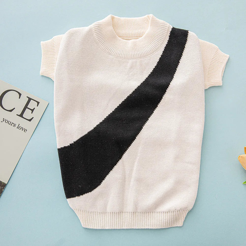 Casual wool dog jumper for Corgi or Poodle in assorted colours and sizes.