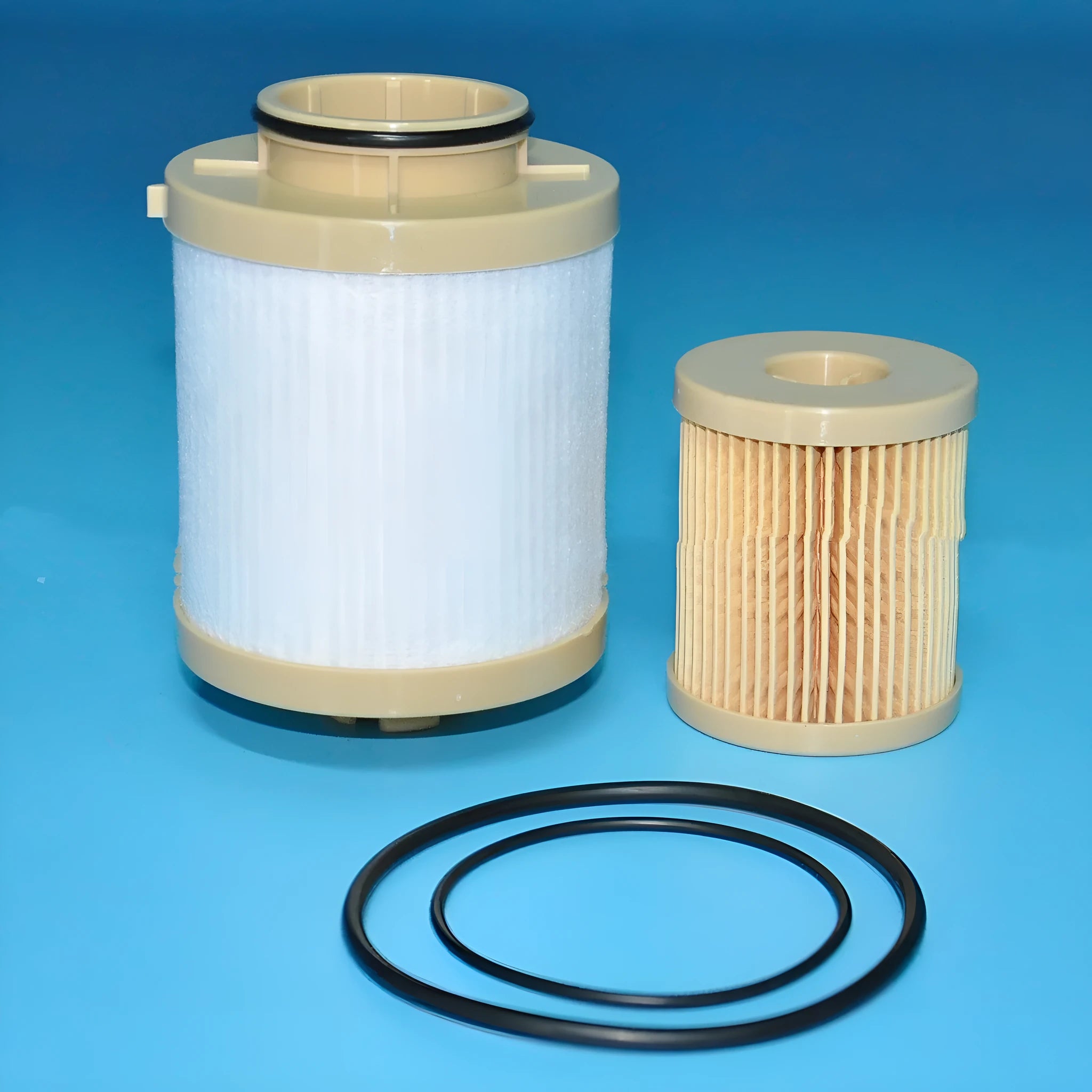 FD4616 diesel fuel filter for Ford trucks, shows dimensions: 106mm tall, 84mm wide.