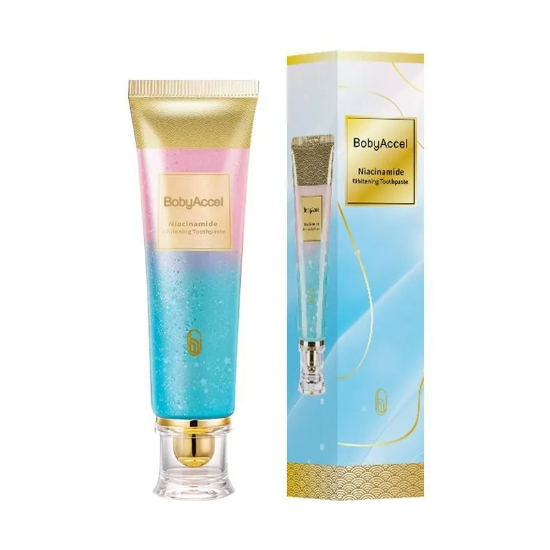 100g tube of nicotinamide whitening toothpaste for adult oral care with cleaning and brightening functions