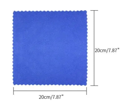 Automotive iron powder rust remover spray bottle with blue square sponge applicator for car surface treatment
