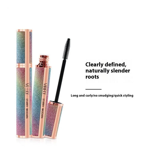 Black 4D waterproof mascara with English packaging for export sales