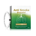 Adjustable bracelet for women with a central synthetic turquoise bead on wrist.