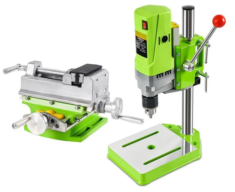 Mini bench drill milling machine with 240W AC power for 220V workshop operation