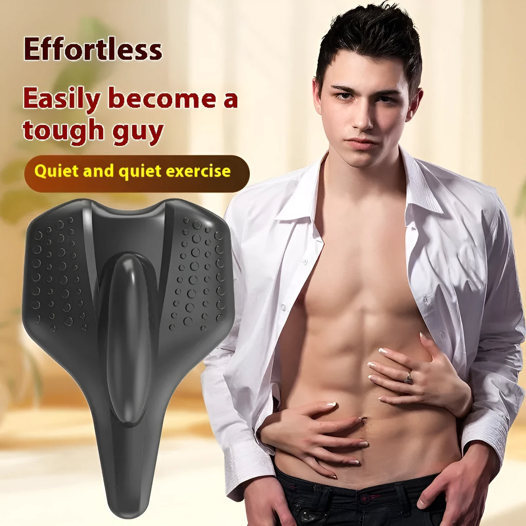 Portable trainer male leg clamp exercise artifact made of PU foam in portable colour