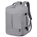 Large waterproof oxford cloth backpack for business travel with a 15.6 inch laptop compartment and multiple pockets.