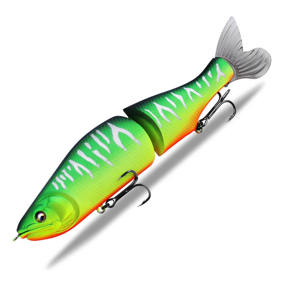 185mm soft plastic swimming fishing bait for bass tossing technique in multiple colours
