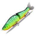 185mm soft plastic swimming fishing bait for bass tossing technique in multiple colours