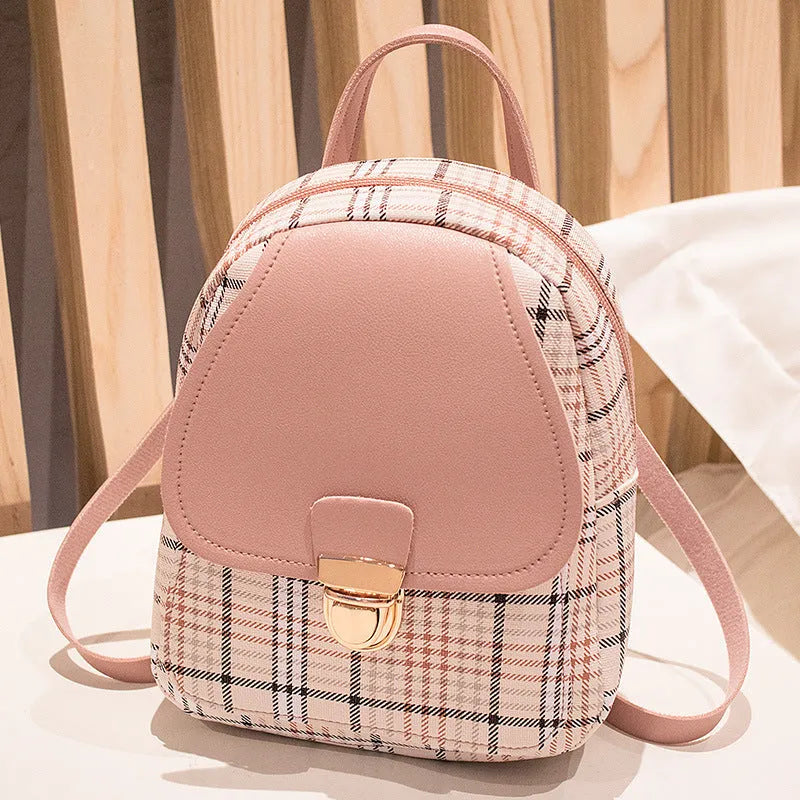 One shoulder diagonal phone bag in PU leather shown in one of five colour options.
