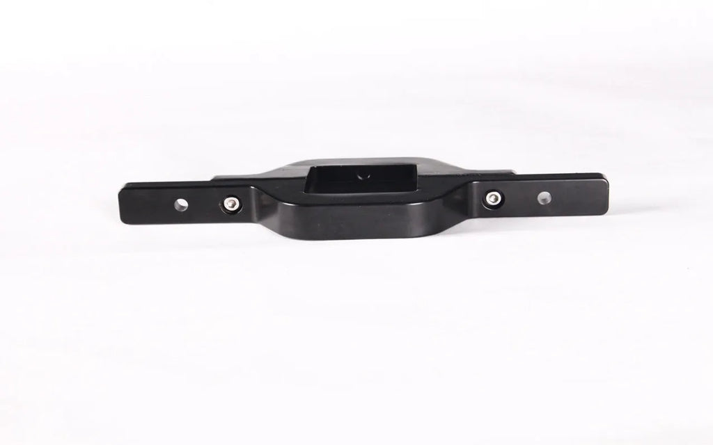 Black steel off-road vehicle bracket for trailer hook lamp holder mounting