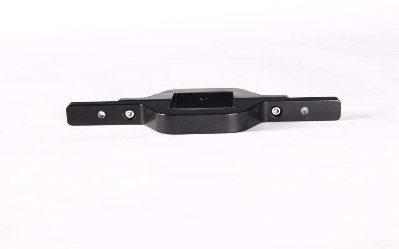 Black steel off-road vehicle bracket for trailer hook lamp holder mounting