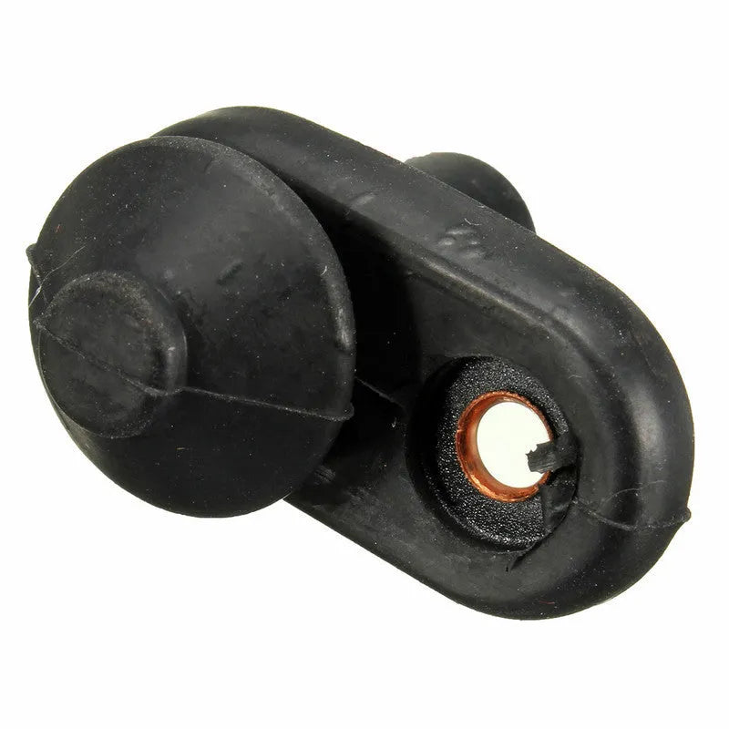 Black car interior door light auto press switch with plastic housing and metal components