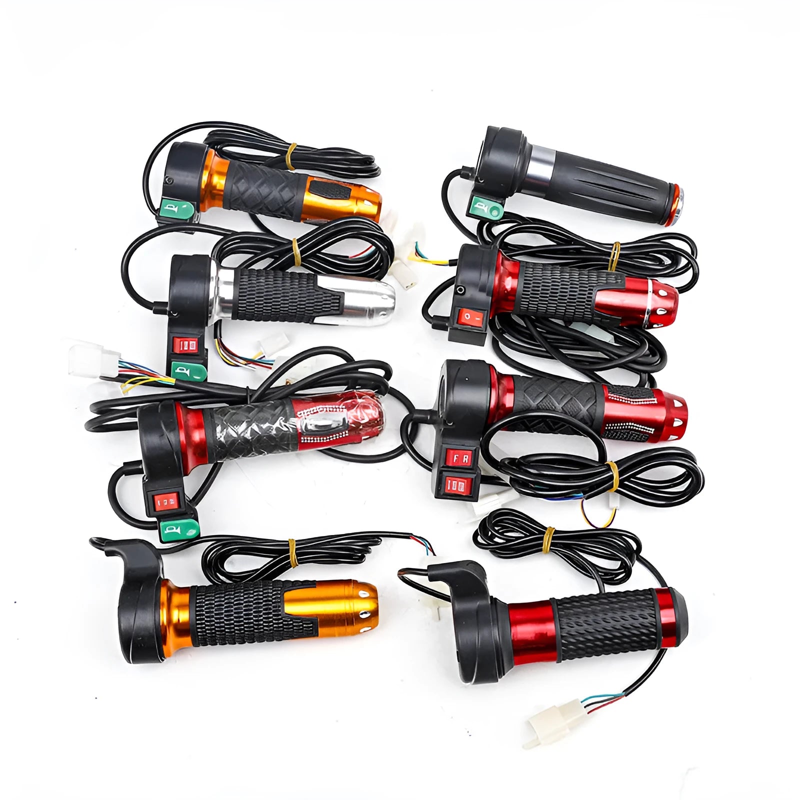 Three-wheel electric car modification accelerator transfer handle with three-speed control and multiple colour options