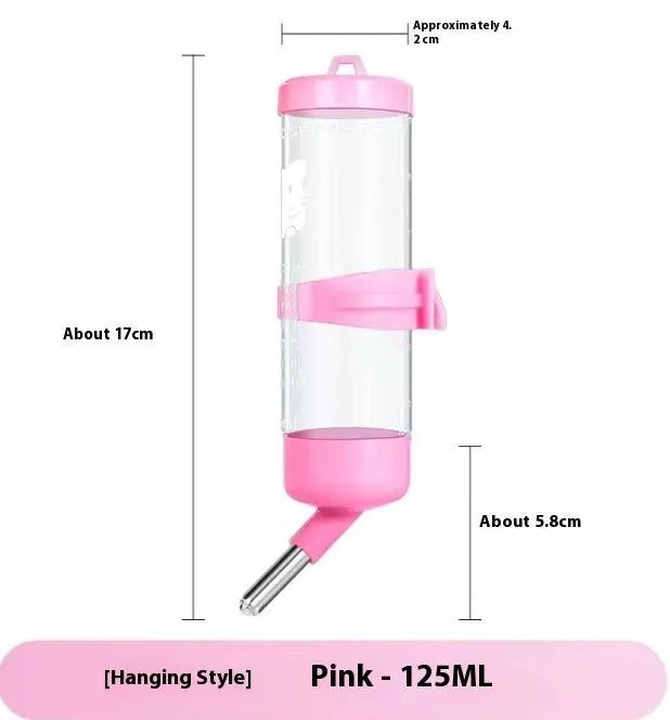 Plastic ball kettle pet water feeder with leak-proof design in multiple colour options