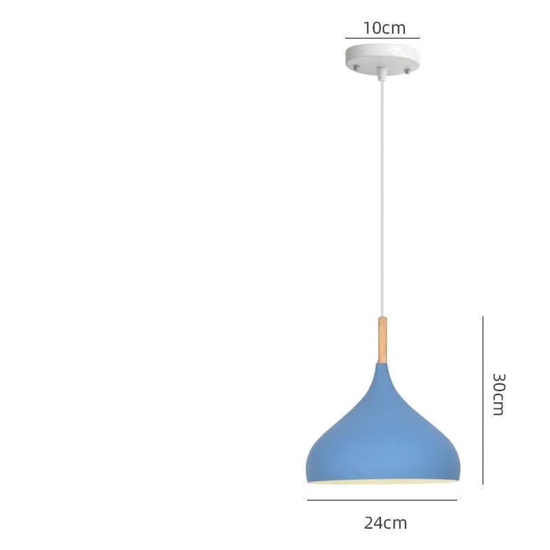 Adjustable height aluminium alloy fishline pendant chandelier in modern simple style