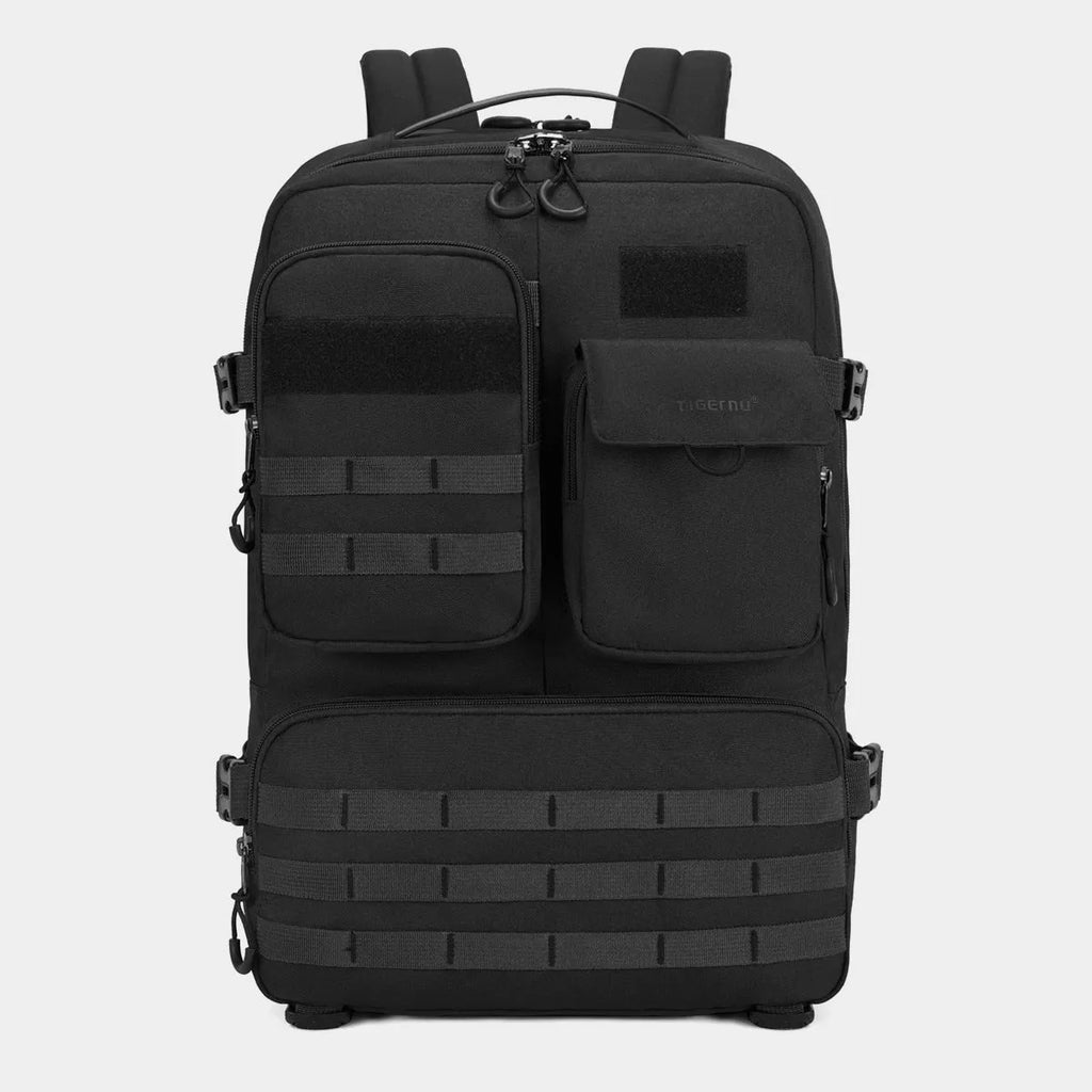 17-inch tactical waterproof backpack in army green or black with 20-35 litre capacity