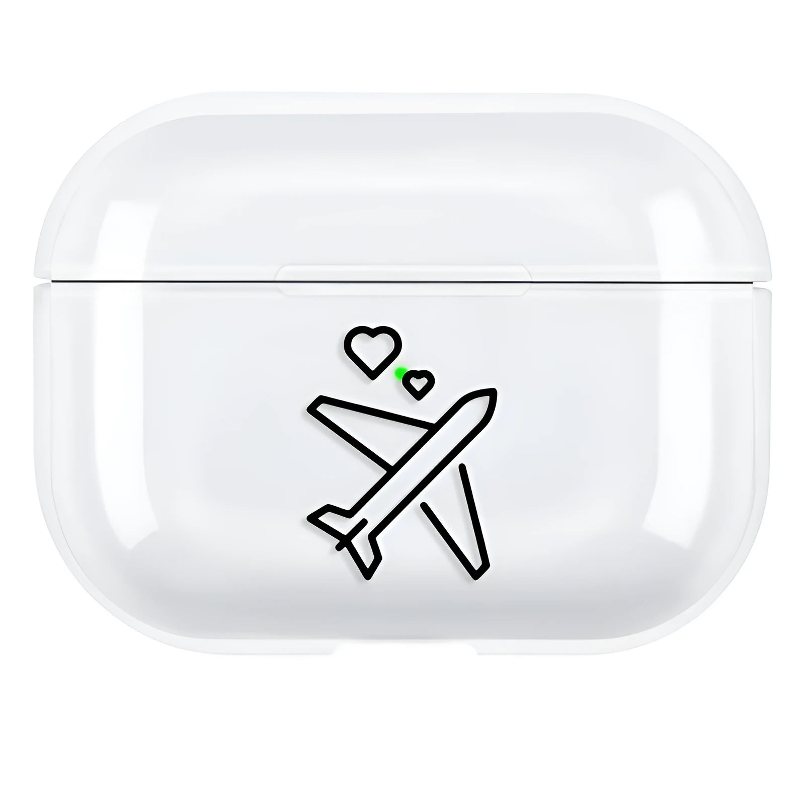 PC material protective shell case for AirPods Pro 3 compatible earphones in solid colour