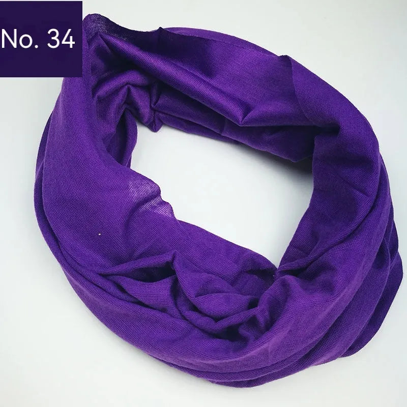 Seamless polyester magic headscarf for outdoor sports in multiple colour options