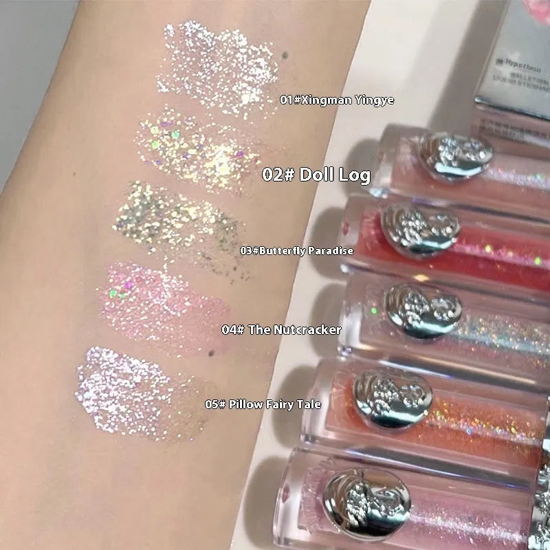 Ballet Liquid Eye Shadow in one of five glittering colour variants including Sakura Field and Nutcracker.