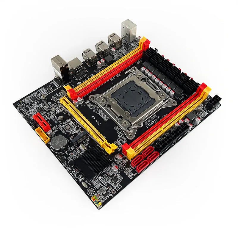 X79-VG2 desktop motherboard with LGA 2011 socket and component layout