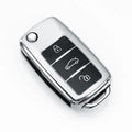 VW Model A car key case with buckle attachment in choice of four colours