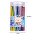 Pack of 55 transparent hot melt glue sticks with 7.0mm diameter for glue gun use