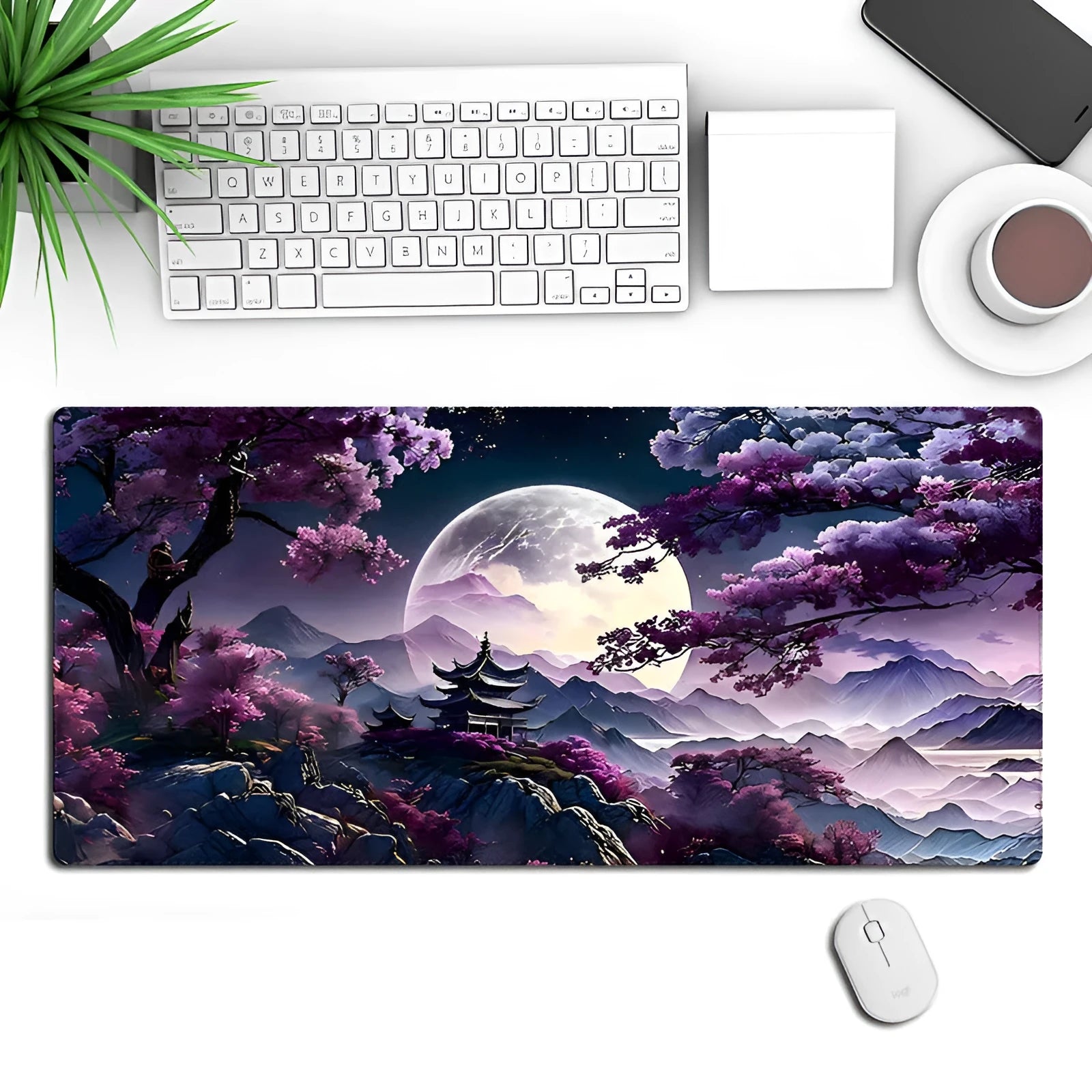 400x900mm gaming mouse pad with precision lock edge and pattern 05 design