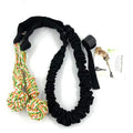 Cotton dog tug rope toy in red, grey, and black colour options.