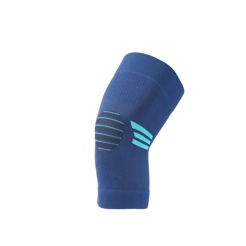A pair of polyester sports knee pads for aerobics and basketball, shown in multiple colour options.