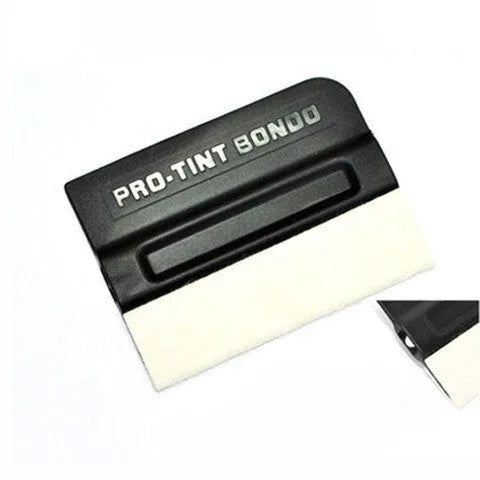 Car colour changing film scraper tool with ABS body and interchangeable scraping heads