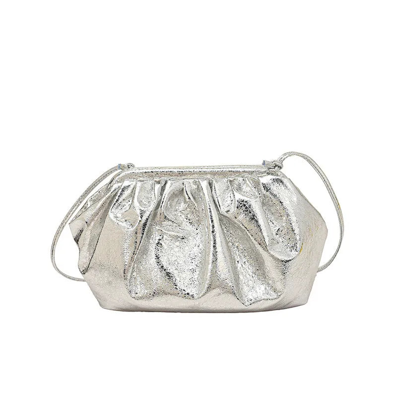 PU leather simple hair clip crossbody bag with organised compartments in multiple colour options