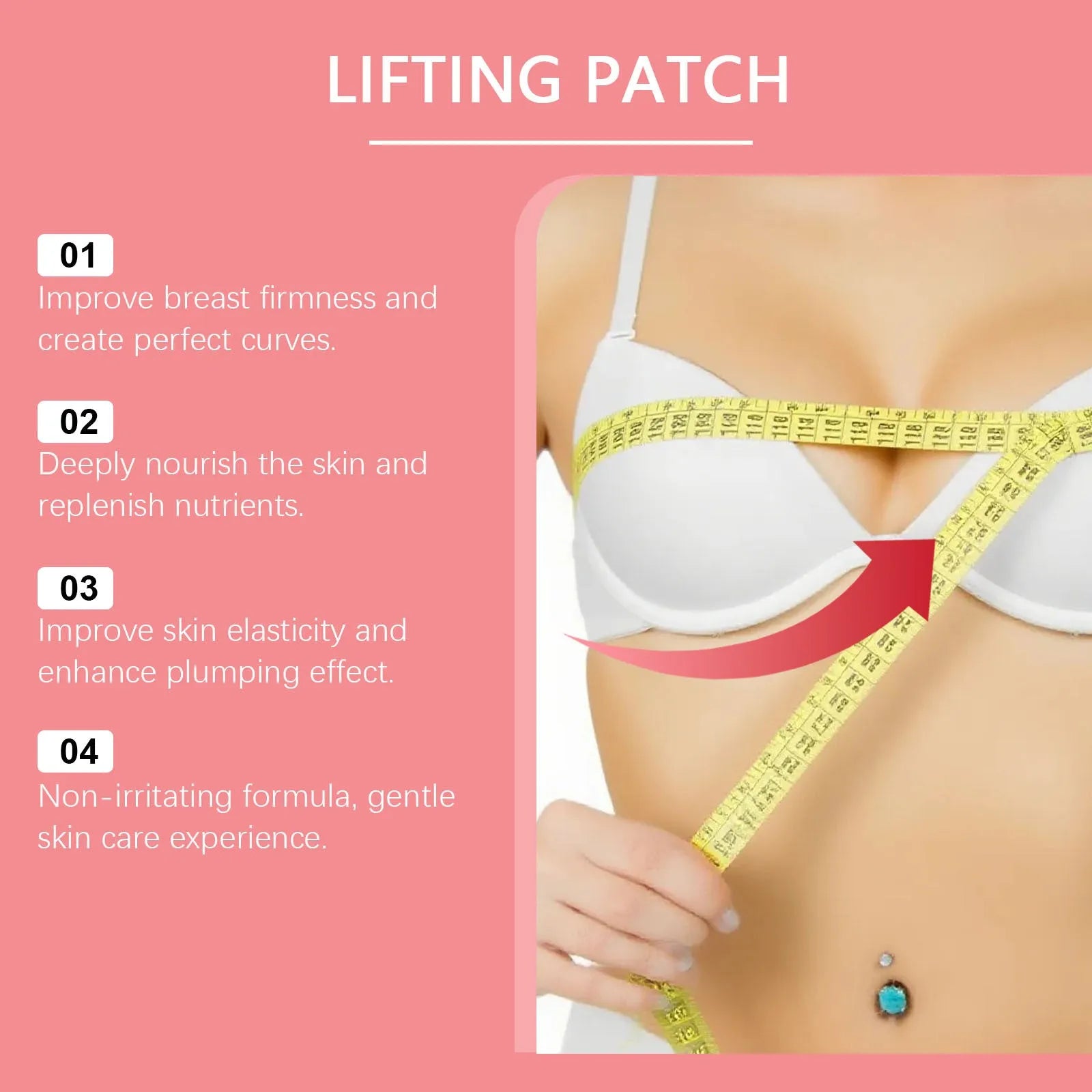 Gentle Nourishing Skin Female Chest Nursing Adhesive Bandage pack of 4 patches for breastfeeding chest care