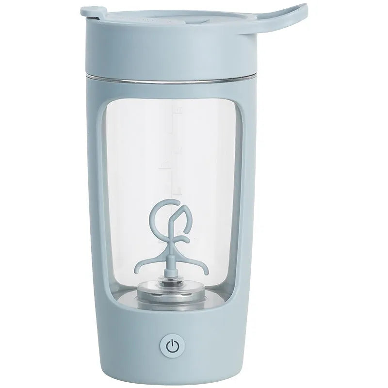 Portable rechargeable blender with 650ml capacity cup in black, blue, pink or white colours