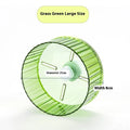 21cm plastic parrot exercise wheel in transparent colour option