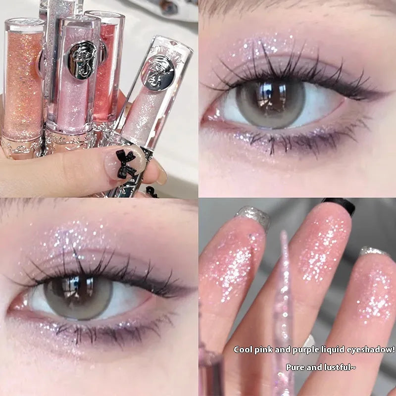 Ballet Liquid Eye Shadow in one of five glittering colour variants including Sakura Field and Nutcracker.
