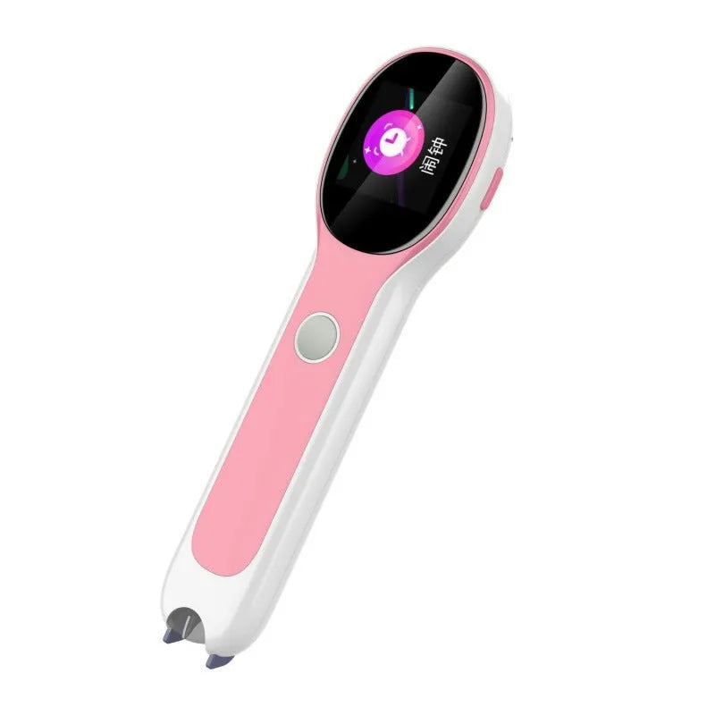 White universal reading pen with translation functions for Chinese-English language learning