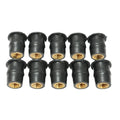 Motorcycle windshield rubber expansion nuts with brass inserts in M4 M5 M6 thread sizes