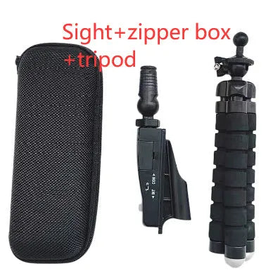 Golf putter laser aiming instrument showing laser sight alignment technology