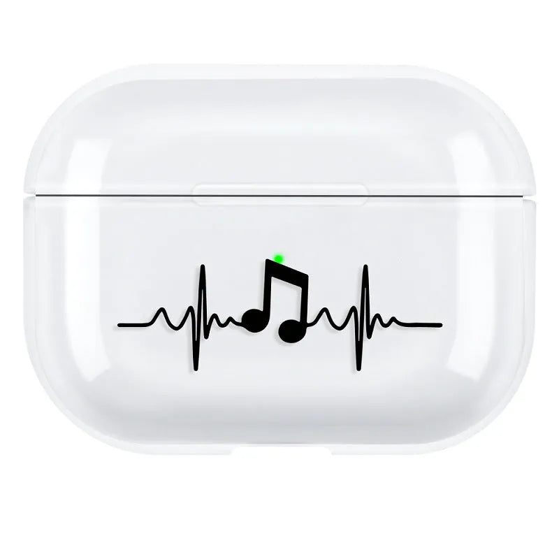 PC material protective shell case for AirPods Pro 3 compatible earphones in solid colour