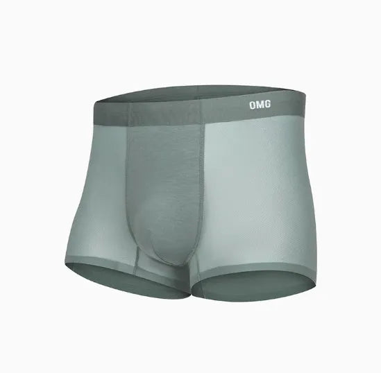 Lightweight antibacterial seamless sports underwear in four colours with size options up to 3XL